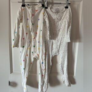 Magnetic Me Organic Cotton Footie PJs 12-18M